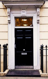 Hardwood door