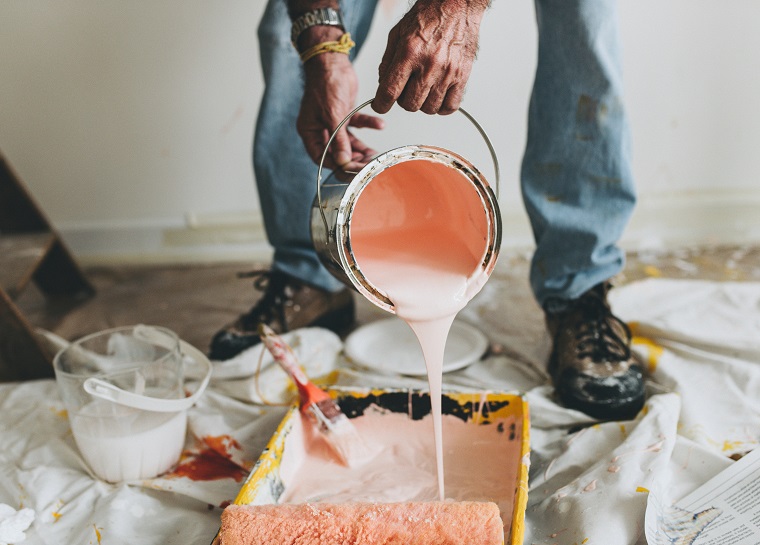 Painting the wall